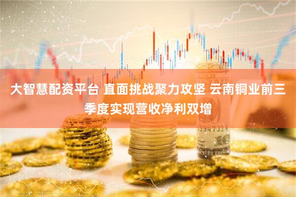 大智慧配资平台 直面挑战聚力攻坚 云南铜业前三季度实现营收净利双增