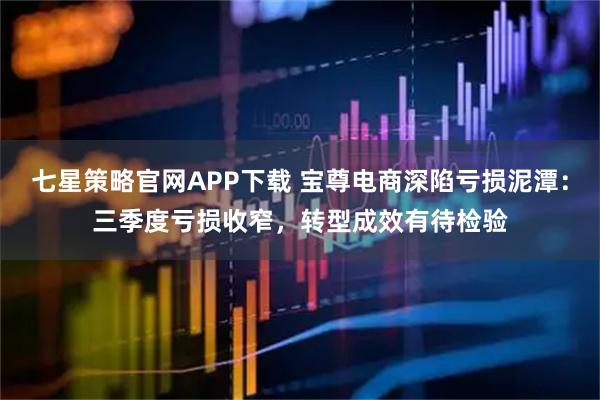 七星策略官网APP下载 宝尊电商深陷亏损泥潭：三季度亏损收窄，转型成效有待检验